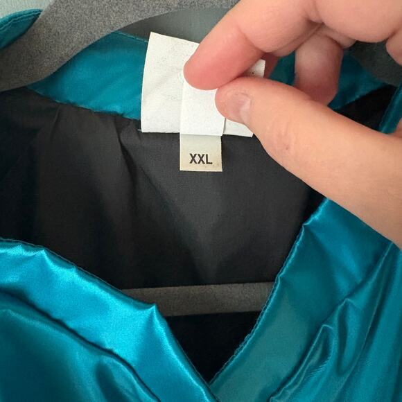 Vintage 1992 HOT AUGUST NIGHTS Men's XXL Blue Bomber Jacket Reno Classic Cars - Picture 6 of 11